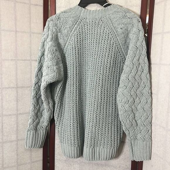 PHILOSOPHY WINTER MINT‎ KNIT WARM FLUFFY SWEATER SIZE S/P - Picture 2 of 6
